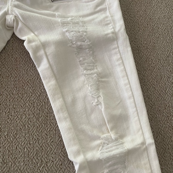 Frankie B white distressed skinny jeans - Picture 3 of 14